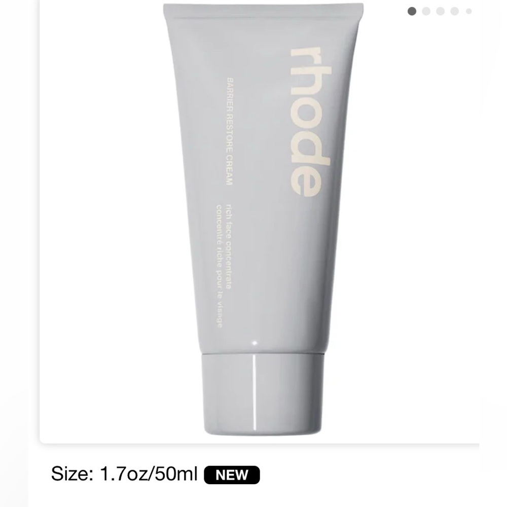 NEW rhode barrier restore cream